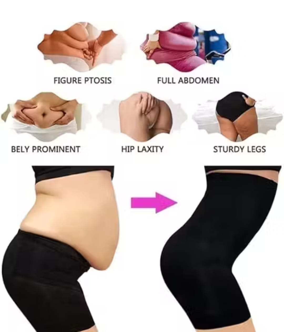 4-in-1 Body Shaper Shorts