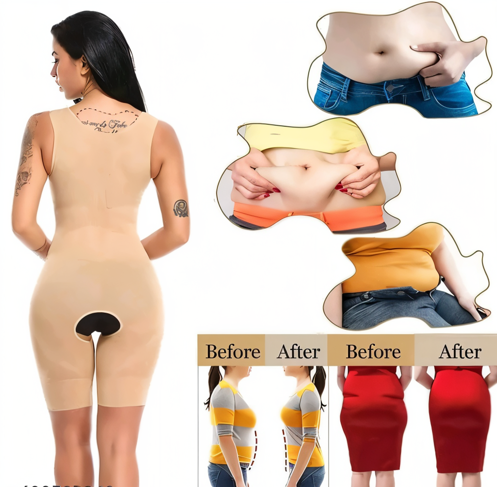 Full Body Shaper & Tube Top Bodysuit