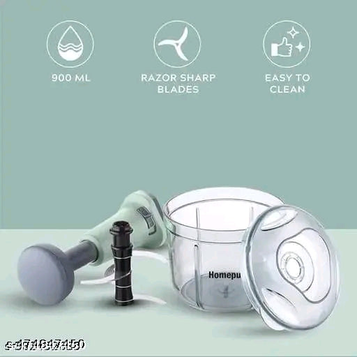 Turbo-Blade 1.2L Vegetable & Meat Mincer (Bada size aur power dikhata hai)